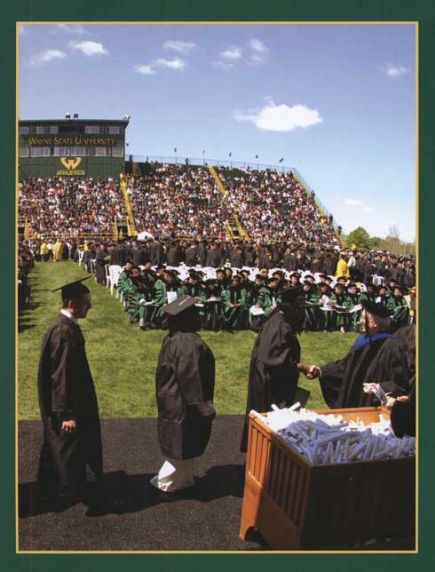 Graduation ceremony, Detroit, Michigan Graduation ceremony, Detroit, Michigan